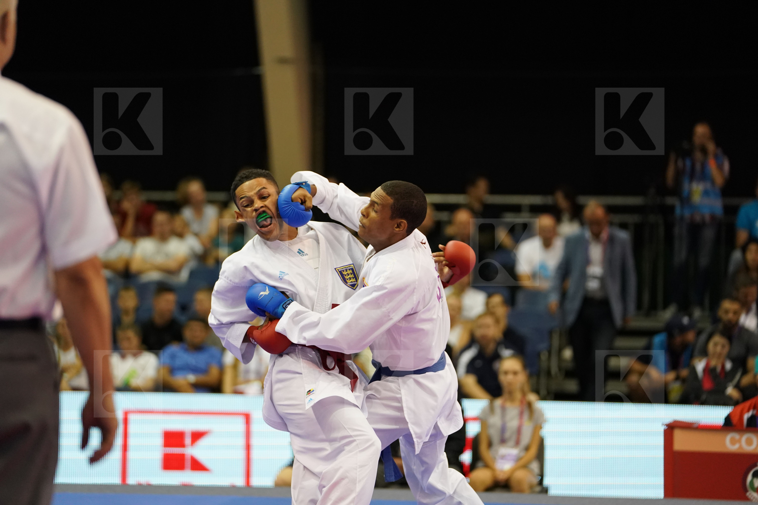 Dominican republic England Ferreras Deivis Male Kumite -67kg Thomas Jordan
